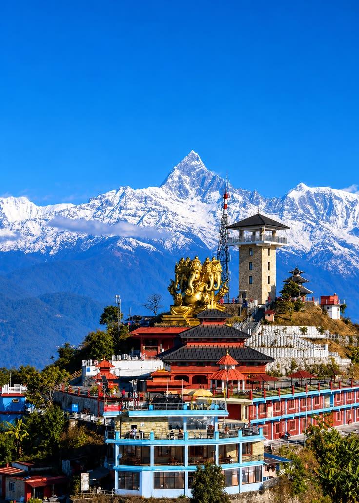 Sarangkot sunrise & transfer to Chitwan