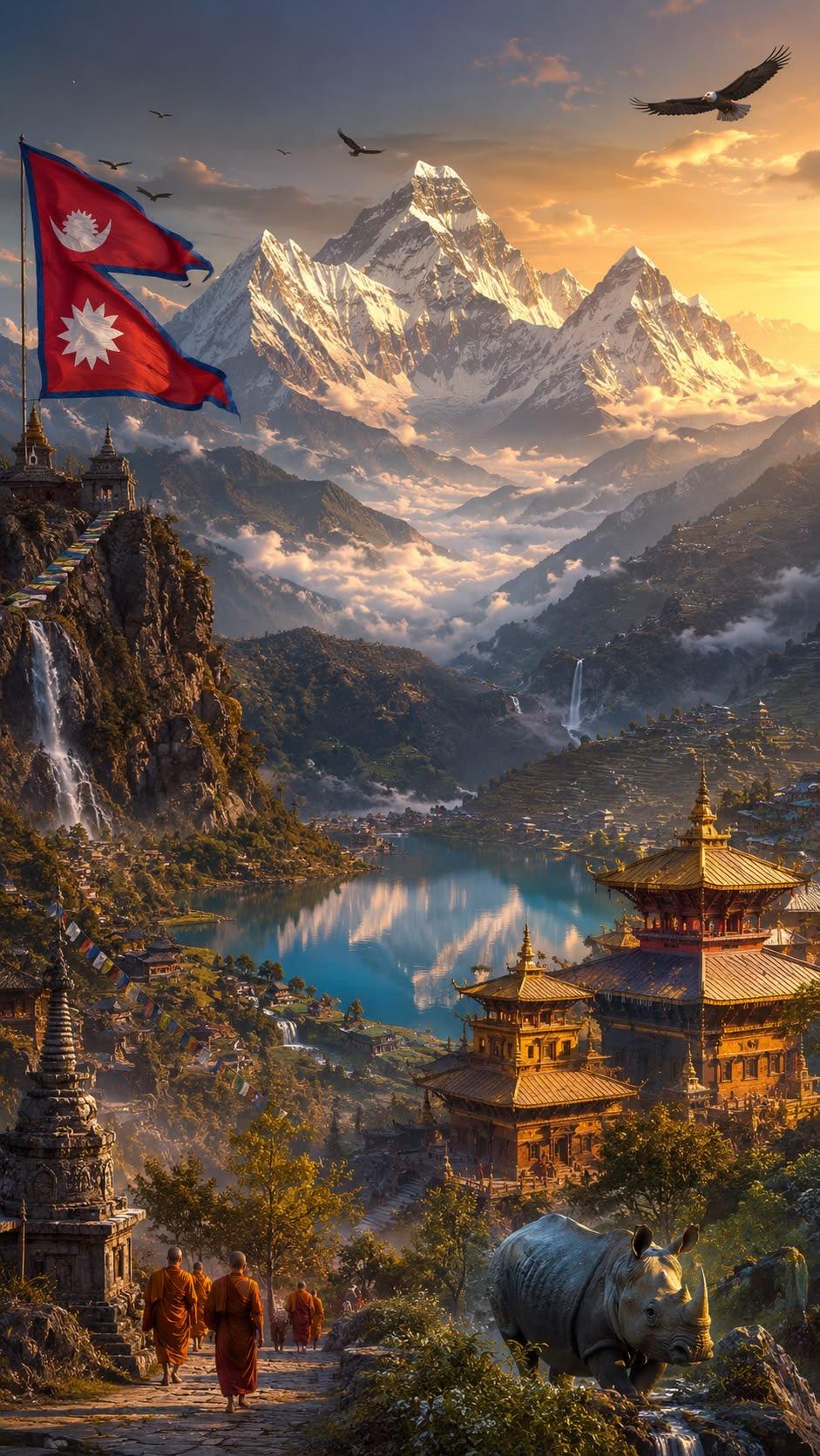 Kathmandu, Pokhara & Chitwan